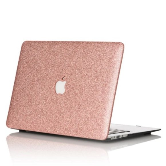 Rose Gold Glitter Hardshell Case MacBook Retina 13 - Picture 2 of 10